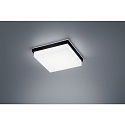 ceiling luminaire COSI IP30, satined, black matt dimmable