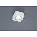 LED Aufbau-Deckenleuchte KARI, IP30, Eckig, 12 x 12cm, 12W 2700K 1030lm, CRi >90, dimmbar, mattwei�