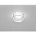 LED Ceiling recessed luminaire SKA LED, IP20, glass partially satined