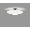 LED Bad-Deckenleuchte KYMO 26, IP44, � 26cm, 12W 2900K 940lm, CRi >90, chrom / Opalglas satiniert