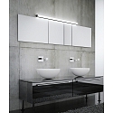Helestra LED Wandleuchte / Spiegelleuchte LADO 60, IP44, 60cm, 12W 2900K 1040lm, CRi >90, schaltbar, mattschwarz