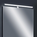 LED Wandleuchte / Spiegelleuchte GAIA 79, IP44, 79cm, 16W 2700-6400K 830lm, CRi >90, mit Fernbedienung, dimmbar, chrom