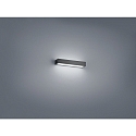 LED Wandleuchte / Spiegelleuchte THEIA 30, IP44, Direkt/Indirekt, 30cm, 13W 2900K 495lm, CRi >90, schaltbar, mattschwarz