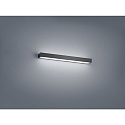 LED Wandleuchte / Spiegelleuchte THEIA 60, IP44, Direkt/Indirekt, 60cm, 19W 2900K 980lm, CRi >90, schaltbar, mattschwarz