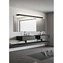 Helestra LED Wall luminaire THEIA 120 LED Mirror lamp IP 44 black matt