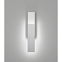 Helestra LED Design-Wandleuchte DEX, IP20, indirekt, Reflektor drehbar, 13W 3000K 890lm, CRi >90, dimmbar, alu poliert / mattwei�