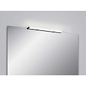 LED Wandleuchte / Spiegelleuchte LADO-S 60, IP44, 12W 2900K 1040lm, CRi >90, schaltbar, mattschwarz