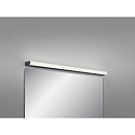 Helestra Wandleuchte PONTO-S, IP44, 90cm, direkt, 18W 3000/4000K 1460lm, CRi >90, schaltbar, Acryldiffusor wei�, mattschwarz