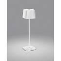 Outdoor LED Akku-Tischleuchte KORI, IP65, 2.2W 2700K 120lm, indirekt, mit Touch-Dimmer, mattwei�