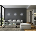 LED Wall luminaire YONA LED, 27,5cm, IP20, white matt