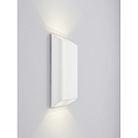 Helestra LED Wandleuchte TOCO, IP54, eckig, direkt / indirekt, 12W 2700K 880lm, CRi >90, dimmbar, mattwei�