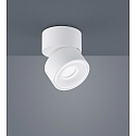 ceiling luminaire NAKA 15W 1 flame, adjustable IP20, white matt dimmable