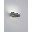 Helestra Au�enwandleuchte LUZ 44, IP54, direkt / indirekt (Kopf drehbar), 9W 2700K 850lm, CRi >90, satiniert, graphit