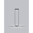 LED Pollerleuchte LUZ 44, IP54, direkt / indirekt (Kopf 350� drehbar), 9W 2700K 850lm, CRi >90, dimmbar, graphit / satiniert