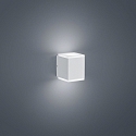 LED Au�enwandleuchte KIBO, IP54, Up/Down, eckig, 11W 3000K 520lm, Acryl wei� / Aluminium, mattwei�