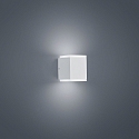 Helestra LED Au�enwandleuchte KIBO, IP54, Up/Down, eckig, 11W 3000K 520lm, Acryl wei� / Aluminium, mattwei�