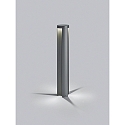 bollard lamp SKY 3-fold, direct / indirect, switchable IP65, graphite 