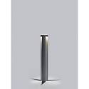 Helestra bollard lamp SKY 3-fold, direct / indirect, switchable IP65, graphite 