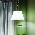 Ideal Lux Pendant luminaire CYLINDER SP1 D40, E27, �40cm, white