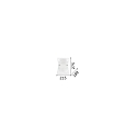 Ideal Lux Wall luminaire TRIPLO AP1, 1 flame, E27, transparent