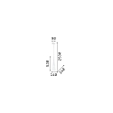 Ideal Lux Pendant luminaire MILK SP1, 1 flame, E27, white