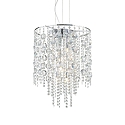 Pendant luminaire EVASIONE SP8, 8 flames, G9, 40W, chromee