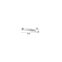 Ideal Lux Wall luminaire POSTA AP4, 4 flames, E14, white