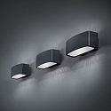 Ideal Lux Wall luminaire ANDROMEDA AP1, E27, anthracite