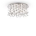Deckenleuchte MOONLIGHT PL15, 15-flammig, G9 max. 40W, Chrom