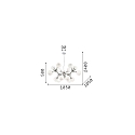 Ideal Lux Pendelleuchte NODI BIANCO SP15, 15-flammig, E14, Chrom