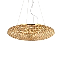 Ideal Lux Pendelleuchte KING SP12, 12-flammig, G9 max. 40W, Gold