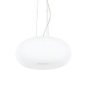Pendant luminaire ULISSE SP3 D42, 3 flames, E27, � 42cm, white