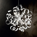 Ideal Lux Pendelleuchte VORTEX SP6, 6-flammig, E14, Silber