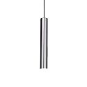Pendelleuchte LOOK SP1 D06, IP20, � 6cm / 40cm, GU10 max. 28W (inkl. LED 7W 3000K 540lm 50�, CRi >90, on-off), chrom