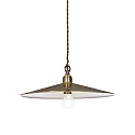 Pendant luminaire CANTINA SP1 BIG, E27, antique brass