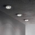 Ideal Lux Einbauspot BLUES ROUND, IP20, � 9.5cm, GU10 max. 50W, Aluminium, Wei�