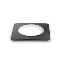 LED Boden-Einbauleuchte CECI SQUARE FI1 BIG, IP67 IK10, 15.5 x 15.5cm, GX53 (inkl.), befahrbar bis 5t, Harz, schwarz