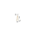 Ideal Lux Stehleuchte YORK PT1, E27, Wei�