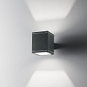 Ideal Lux Outdoor wall luminaire SNIF AP1 SQUARE, G9, 40W, anthracite