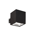 Outdoor wall luminaire SNIF AP1 SQUARE UP & DOWN, G9, 40W, black