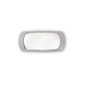 LED wall luminaire FRANCY-2 AP1, E27, gray
