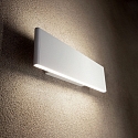 LED Wandleuchte DESK, Up/Down, 28.5cm, 12.5W 3000K 500lm 2x104�, Aluminium