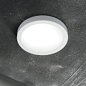Ideal Lux LED Wand-/Deckenleuchte UNIVERSAL ROUND, IP20, wei�, � 30cm, 25W 3000K 1610lm 110�