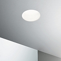 Recessed luminaire SAMBA ROUND, IP20, GU10, plaster, paintable, opening � 9cm