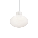 Outdoor Pendelleuchte CLIO, IP44, E27, ohne Abdeckung, Aluminium, Wei�