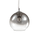 Pendelleuchte NEMO, � 20cm, inkl. E27 LED 3.2W 3000K, Chrom nuanciert
