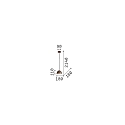 Ideal Lux Pendant luminaire FOLK, 1 flame, � 18cm, E27, rust look / white