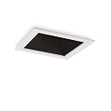 LED Decken-Einbauleuchte GAME TRIM SQUARE, IP20, 8.4 x 8.4cm, 11W 3000K 950lm 36�, CRi >90, UGR <19, on-off, wei�-schwarz