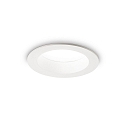 LED Einbaustrahler BASIC WIDE, IP44, � 10.3cm, 10W 3000K 1000lm 85�, Wei� matt