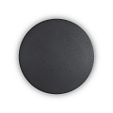 LED Wandleuchte COVER ROUND, � 20cm, 11W 3000K 720lm, indirekt, Schwarz / Opal
